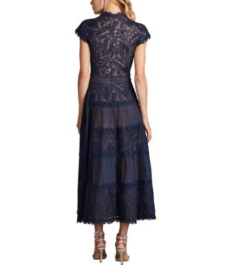 Boette Lace Tea-Length Dress