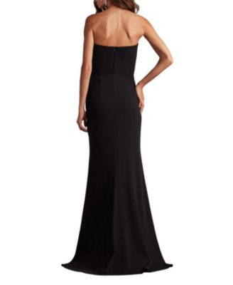 Sirota Center-Front Ruffle Gown
