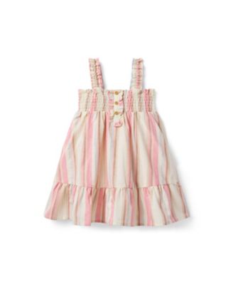 Janie and Jack - Girls' Stripe Dress - Little Kid, Big Kid