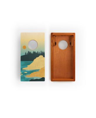 1ft x 2ft Mahogany Pathfinder Cornhole Board Set