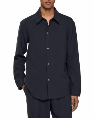 Sandro - Long Sleeved Jersey Shirt
