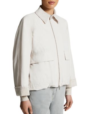 Collared Front Zip Jacket