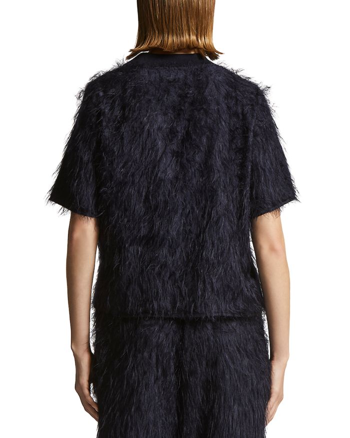 Short Sleeve Eyelash Top