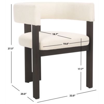 Florabelle Boucle Arm Chair