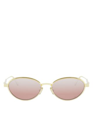 DiorCannage R1U Oval Sunglasses, 53mm