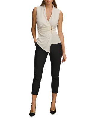 Hardware Sleeveless V Neck Top