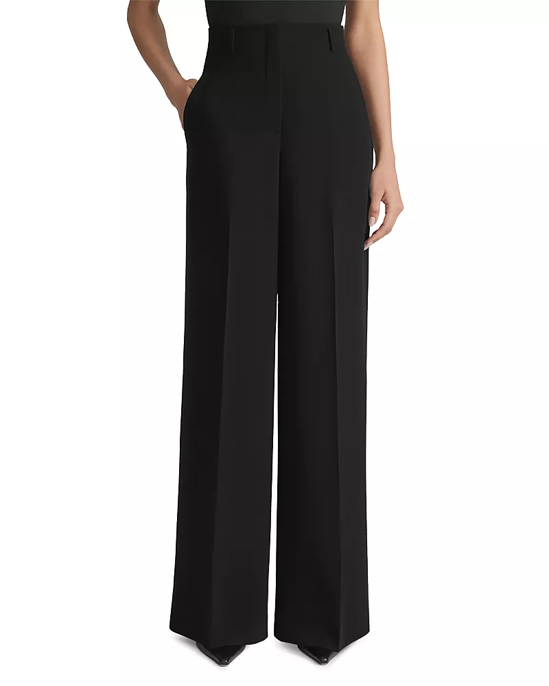 Lafayette 148 New York Thames Wide Leg Pants