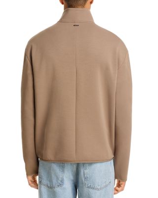 Polished Scuba Zip Jacket