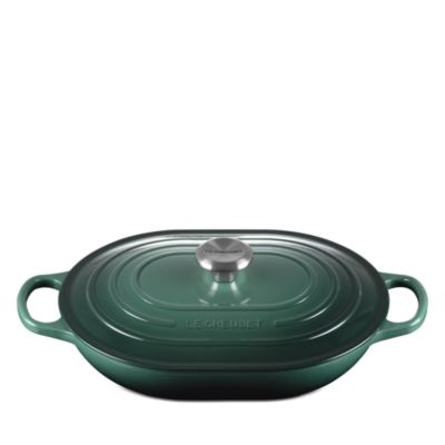 Le Creuset - 3.75 Qt Cast Iron Oval Casserole & Lid