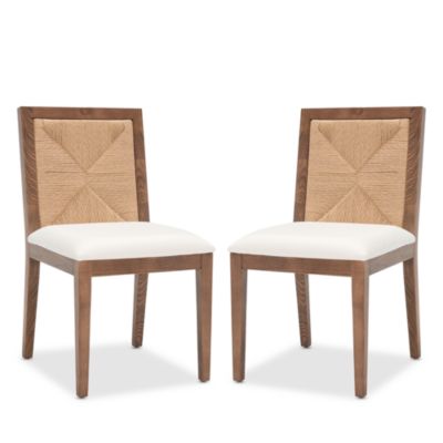Safavieh - Emilio Woven Dining Chairs, Set of 2
