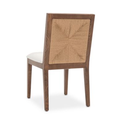 Emilio Woven Dining Chairs, Set of 2