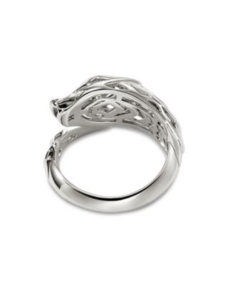 Sterling Silver or Yellow Gold Naga Ring