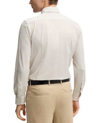 Hank Kent Printed Button-Front Shirt