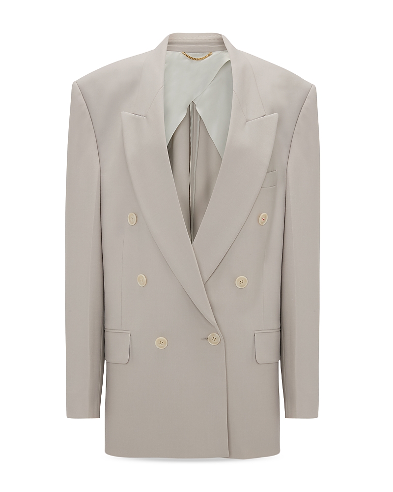 Victoria Beckham Relaxed Double Breasted Blazer