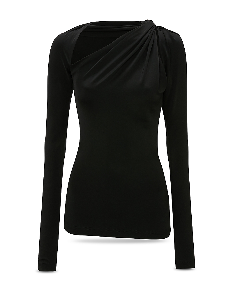 Victoria Beckham Gathered Jersey Top