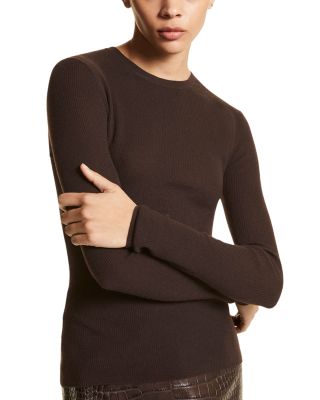 Cashmere Hutton Rib Top  