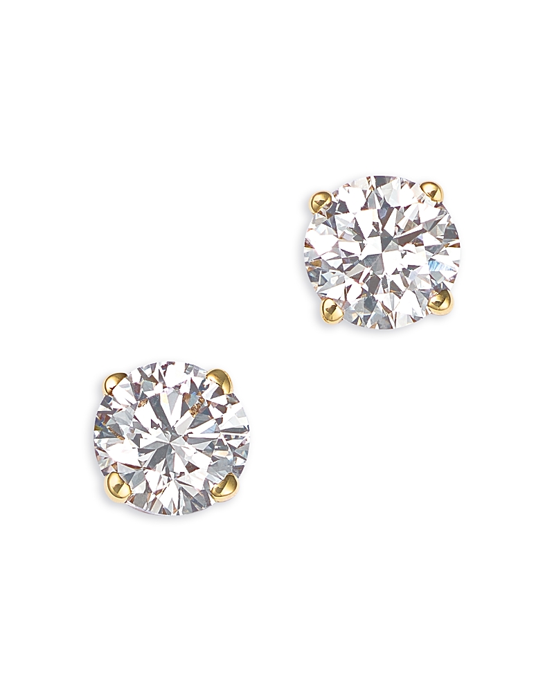 Bloomingdale's Fine Collection Certified Lab Grown Diamond Stud Earrings in 14K White Gold or 14K Yellow Gold, 0.50 tcw · OS