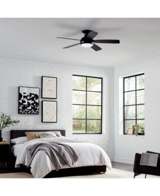 Smart Fans Odyssey 44in 3000K LED Indoor or Outdoor Flushmount Smart Compatible Ceiling Fan