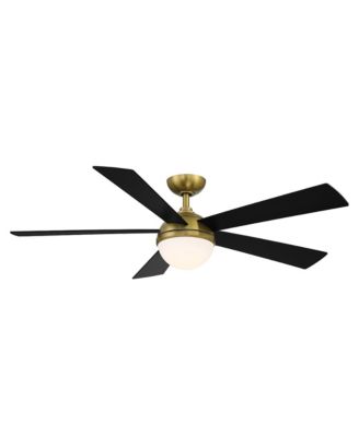 Smart Fans Eclipse 54in 3000K LED Indoor or Outdoor Smart Home Ceiling Fan