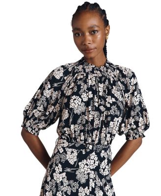 Dolly Printed Floral Midi Dress