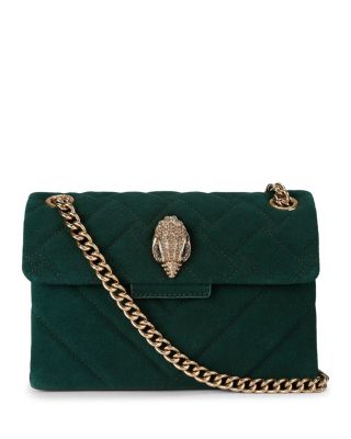 KURT GEIGER LONDON - Suede Mini Kensington Bag
