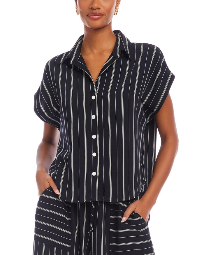 Colette Button Up Top
