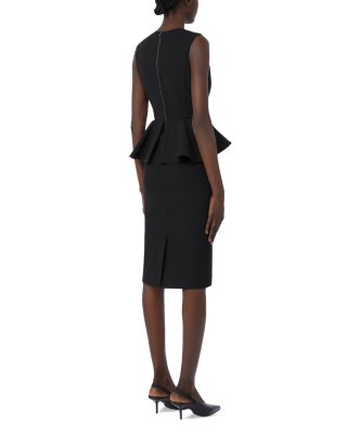 Cosmos Black Jersey Dress