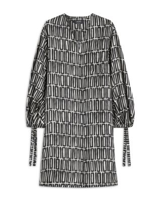 Ottone Black Silk Dress