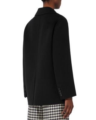 Wool Double Breasted Peacoat