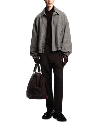 Regular Fit Geometric Jacquard Sweater 