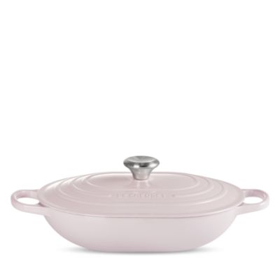 3.75 Qt Cast Iron Oval Casserole & Lid