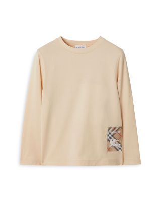 Boys' Check Label Cotton Top - Little Kid, Big Kid