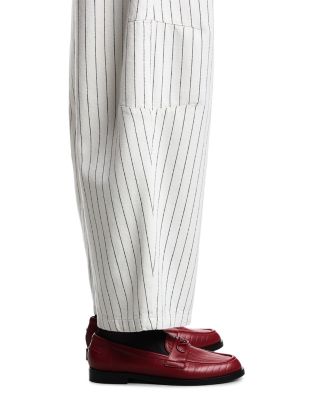 Garment Dyed Wide Leg Pants