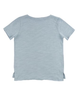 Boys' Cotton Slub Raw Edge "big bro" Tee - Little Kid