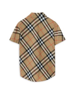 Boys' Check Cotton Shirt - Little Kid, Big Kid