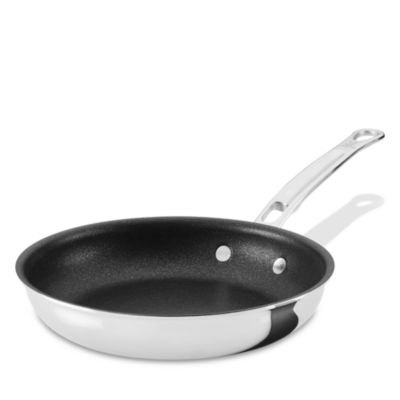 ProBond Luxe 2 Piece Professional Clad Stainless Steel Skillet Set with TITUM Nonstick