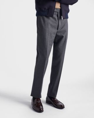  Brushed Leather Loafers