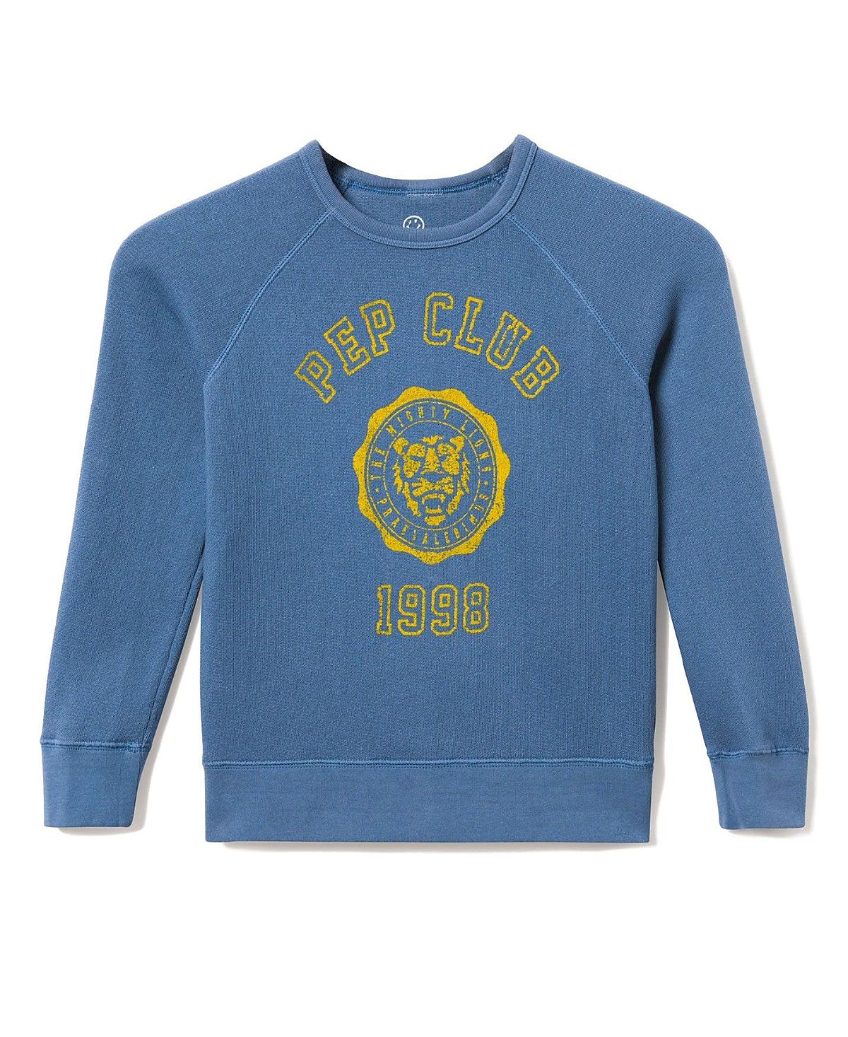 Junk Food Clothing Unisex Pep Club Raglan Fleece Sweatshirt - Little Kid, Big Kid