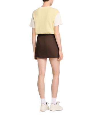 Pleated Skort