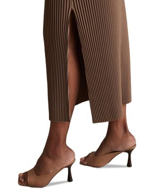 REISS Pippa Jersey Pleated Column Skirt | Bloomingdale's