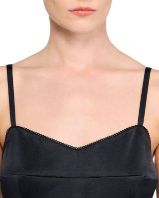 Fluid Satin Maxi Slip Dress