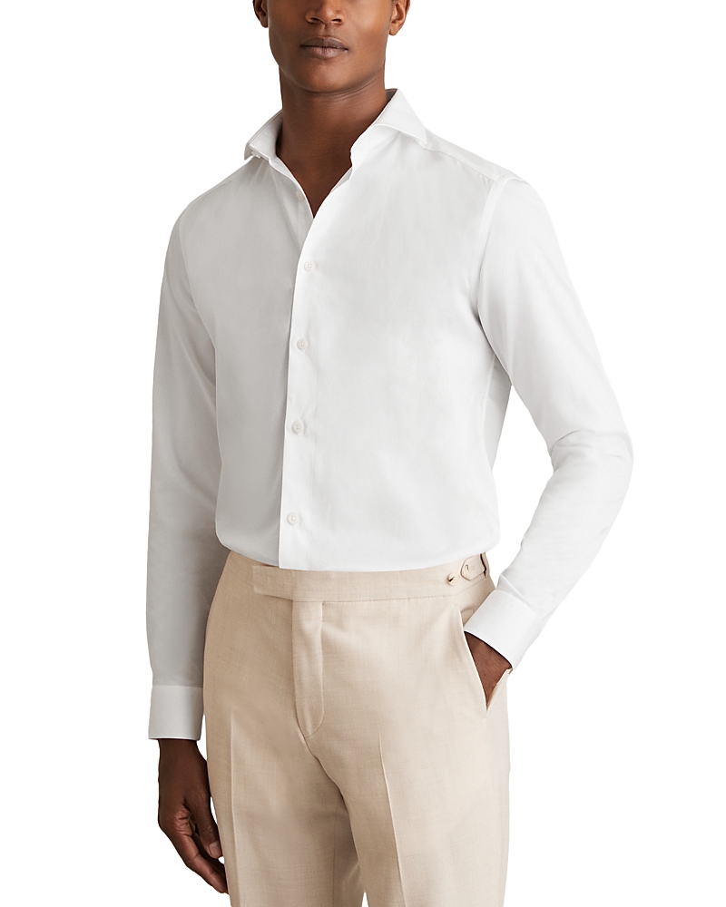 Reiss Storm Slim Fit Button Front Shirt