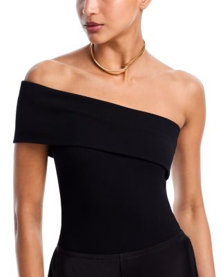 Diamond Bypass Collar Necklace in 14K Yellow Gold, 0.58 tcw