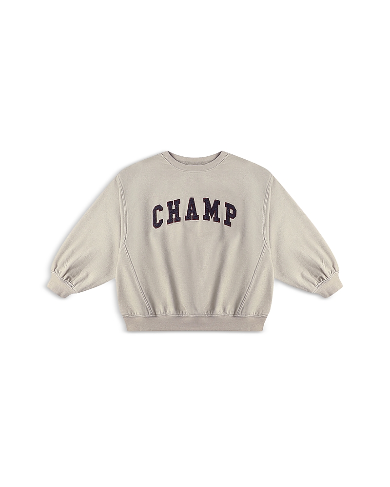 Rylee + Cru Boys' Oversized Sweatshirt - Little Kid In Neutral
