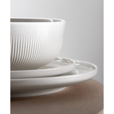 Afina Porcelain 12 Piece Dinnerware Set, Service for 4