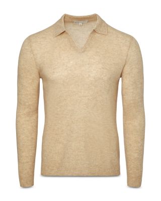 Featherweight Cashmere Polo Sweater