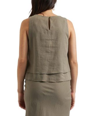 Peyton Linen Nursing Top