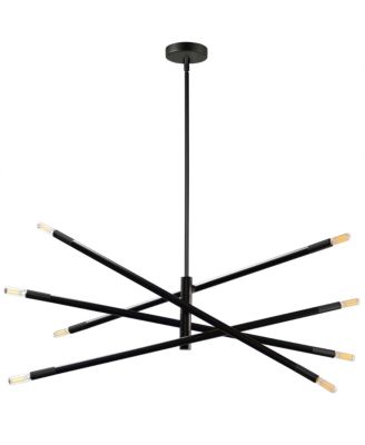 Small Wand 8 Light Chandelier