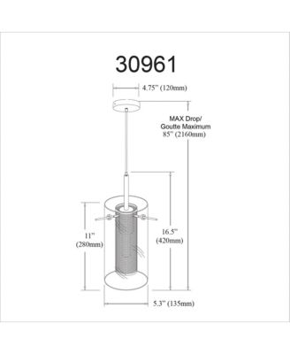 Percy 1 Light Pendant