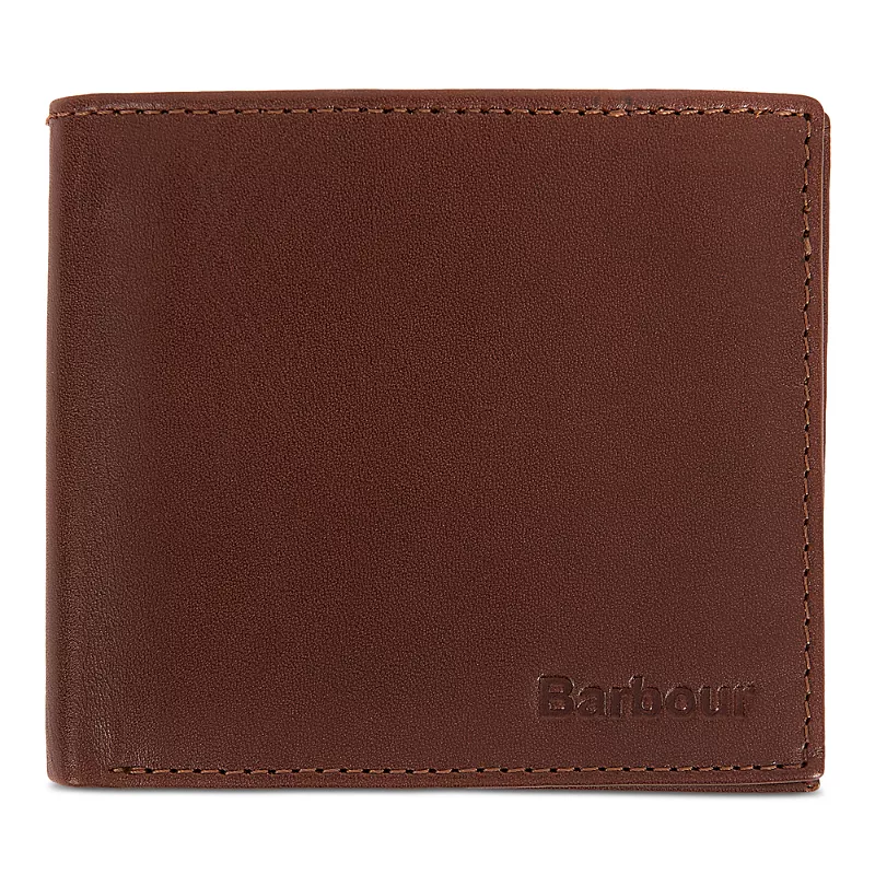 Barbour Colwell Leather Billfold Wallet